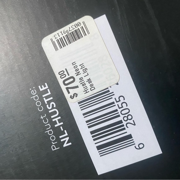 HUSTLE neon sign - Picture 6 of 8